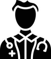 Male Doctor Vector Icon