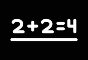 icono de vector de matemáticas