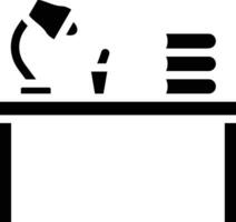 Study Table Vector Icon