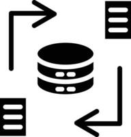 Data Synchronization Vector Icon