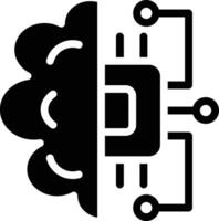Machine Learning Vector Icon