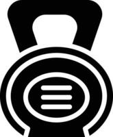 Kettlebell Vector Icon