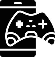 Mobile Gaming Vector Icon