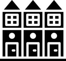 Townhouse Vector Icon