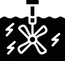 Ocean Energy Vector Icon