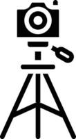 Tripod Camera Vector Icon