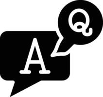 Question and Answer Vector Icon