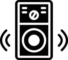 icono de vector de altavoz