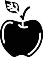 icono de vector de manzana