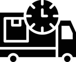 Delivery Time Vector Icon