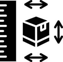 Parcel Size Vector Icon