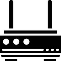 icono de vector de enrutador wifi