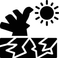 Drought Vector Icon