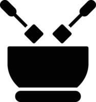 fondue vector icono