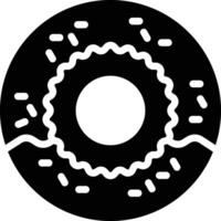 icono de vector de donut