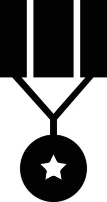 Army Medal Vector Icon