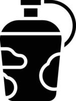 Army Canteen Vector Icon