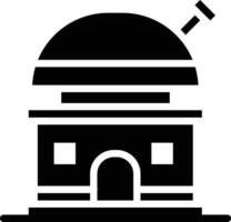 icono de vector de observatorio