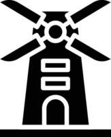Windmill Vector Icon