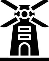 Windmill Vector Icon