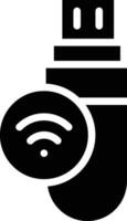USB Wifi Vector Icon
