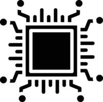 Brain Chip Vector Icon