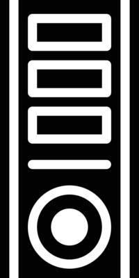 Computer Tower Vector Icon