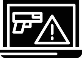 Online Robbery Vector Icon