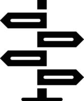Direction Sign Vector Icon