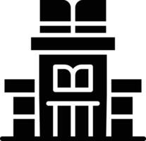 Library Building Vector Icon