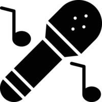 icono de vector de karaoke