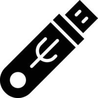 icono de vector de memoria USB