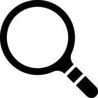 Magnifying Glass Vector Icon