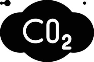 icono de vector de co2