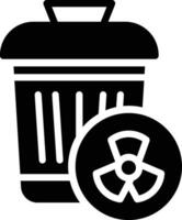 Nuclear Waste Vector Icon