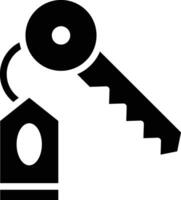Room Key Vector Icon