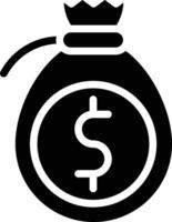 Money Bag Vector Icon