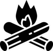 Campfire Vector Icon