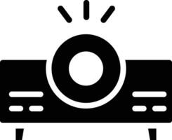 vídeo proyector vector icono