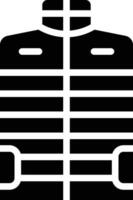 Coat Vest Vector Icon