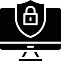 Computer Security Vector Icon