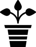 Plant Pot Vector Icon