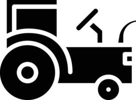 icono de vector de tractor