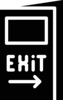 Emergency Exit Vector Icon