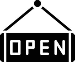 Open Tag Vector Icon