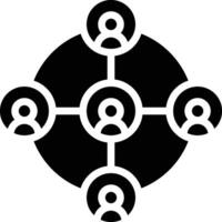 User Connection Vector Icon