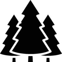 icono de vector de bosque