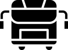 School Bus Vector Icon