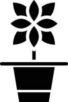 Flower Pot Vector Icon