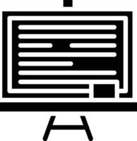 Blackboard Vector Icon